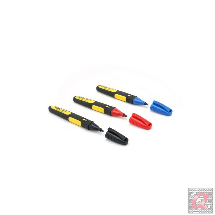 Marcador FATMAX® punta fina – Blister 3 uds (negro, rojo, azul)