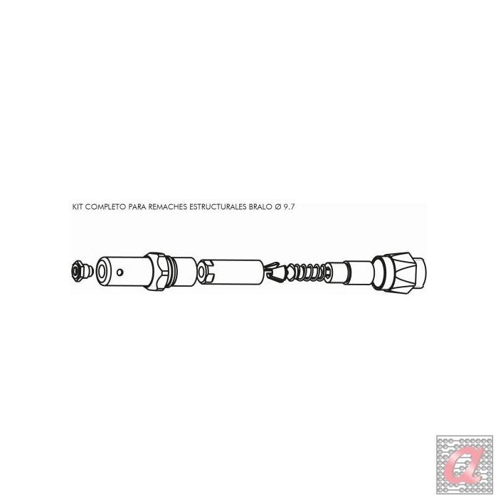 KIT REMACHADO Ø9.7 ESTRUCTURAL HT-40