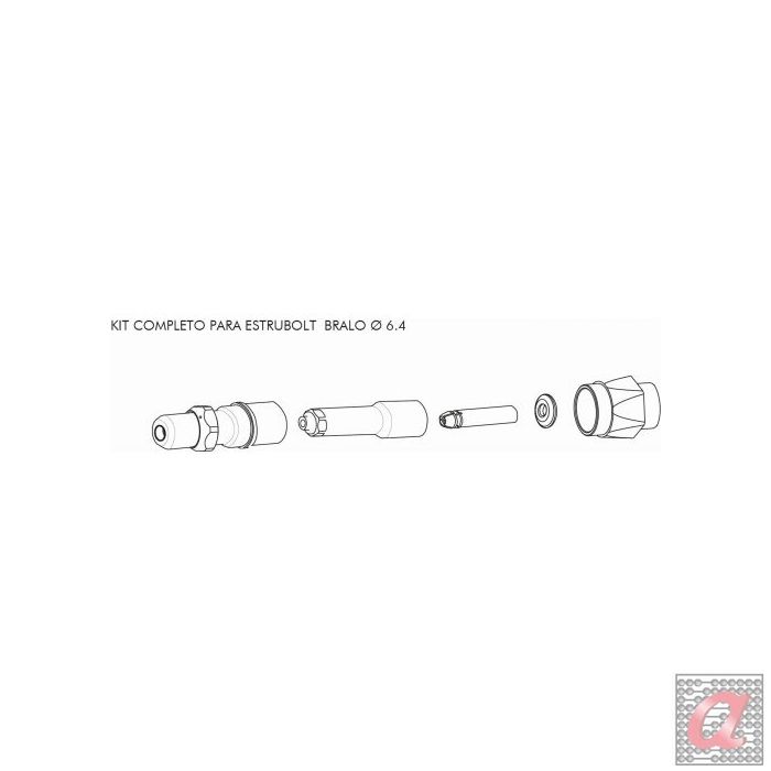 KIT REMACHADO Ø6.4 ESTRUBOLT HT-40