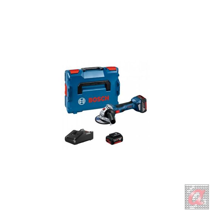 BOSCH GWS 18V-7 125 2X4AH+CARG