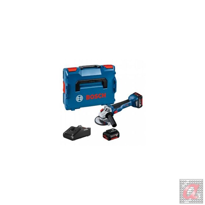 BOSCH GWS 18V-10 2X4AH 125MM