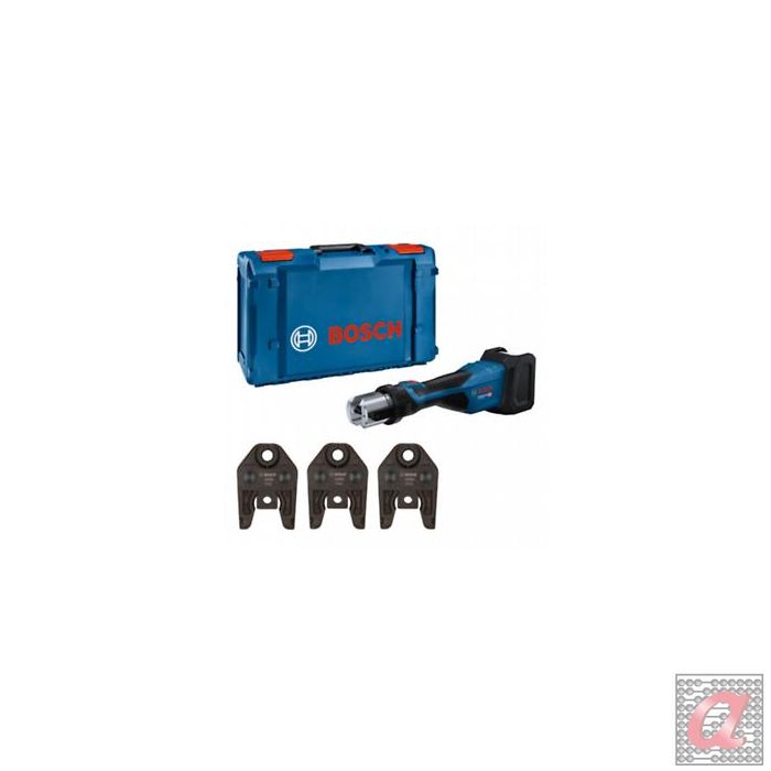 Prensadora de tubos a batería GPT 18V-32 Professional - Kit 3 mordazas TH (16/20/26)