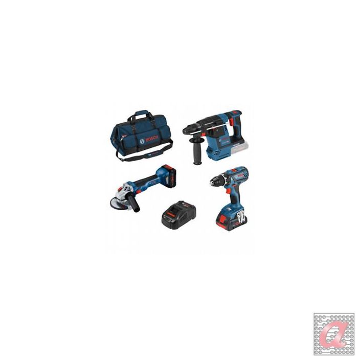 BOSCH KIT GSR18V+GWS18+GBH18V