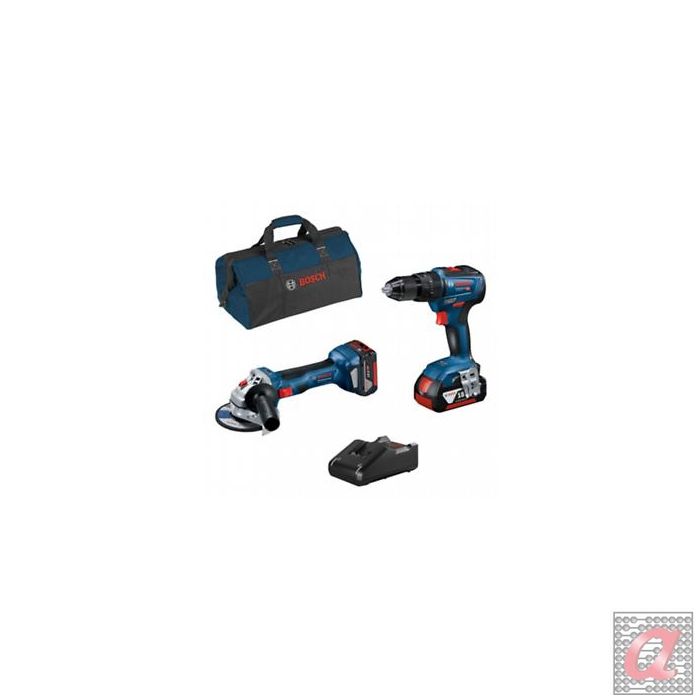 BOSCH KIT-GSB18V-55+GWS18V-7