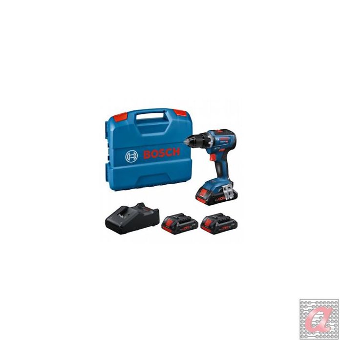 BOSCH GSR 18V-55 3X4,0AH+CARGA