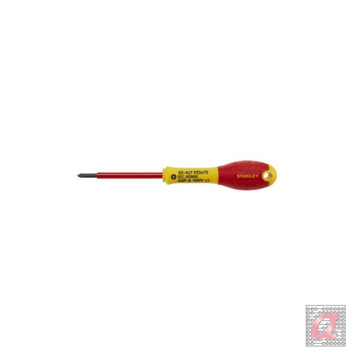 Destornillador de electricista aislado FATMAX® Pozidriv PZ0x75mm