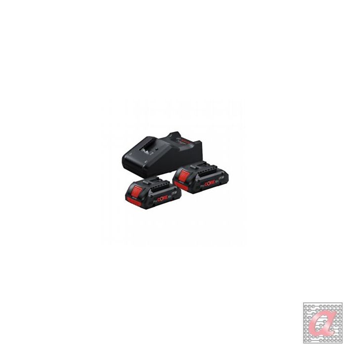 BOSCH POWER SET 4AH 18V 2B+C