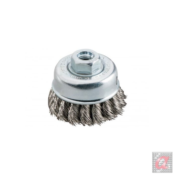 Cepillo hueco 65x0,35 mm/ M 14, acero Inox, trenzado (623801000)