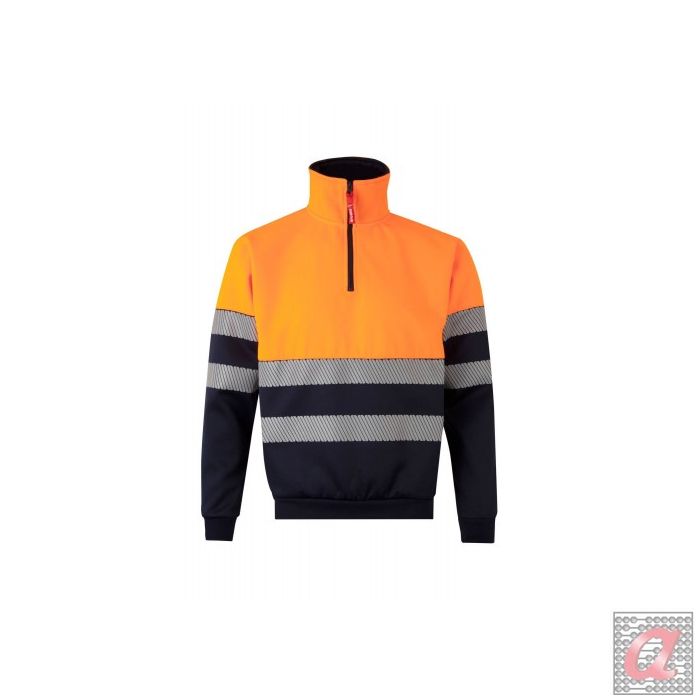 305703 / SUDADERA BICOLOR CREMALLERA RS