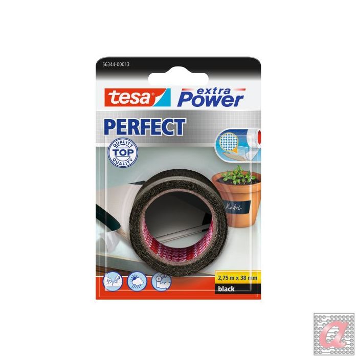 tesa Extra Power Perfect. Cinta de tejido Extrafuerte - Blister -