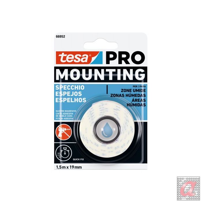 Cinta doble cara Mounting PRO Espejos