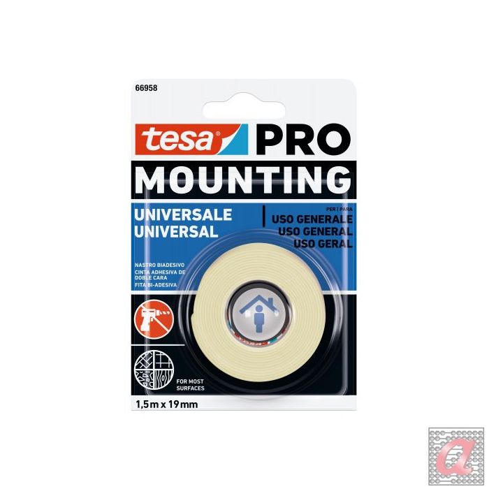 Cinta doble cara Mounting PRO Universal