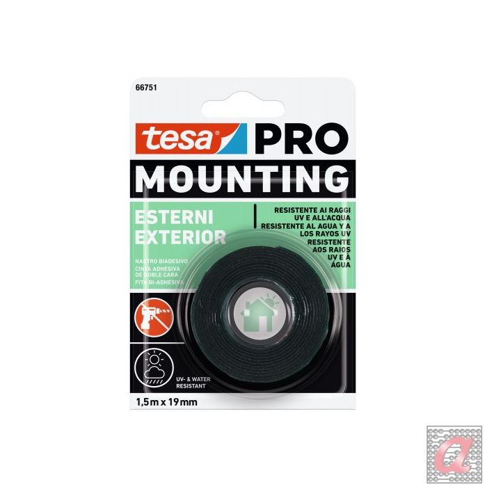 Cinta doble cara Mounting PRO Exterior