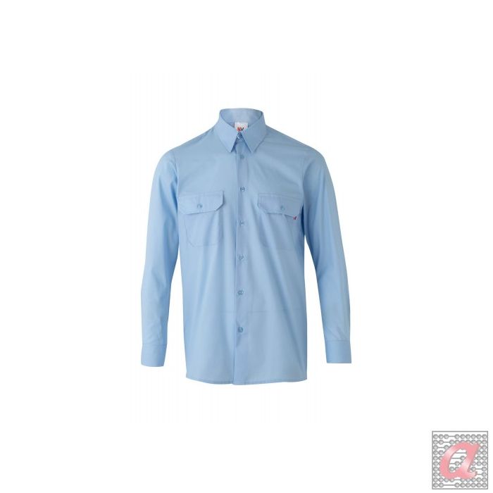 CAMISA M/LAR.2B 520 CELESTE S