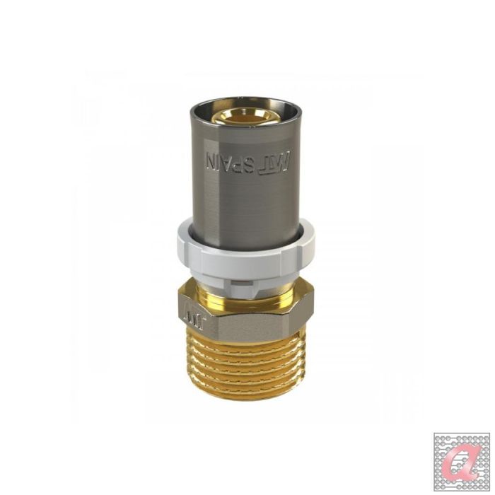 642272 Racor Recto Macho Multicapa Prensar