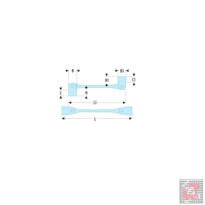 FACOM 66A.14X15 LLAVE DE VASOS