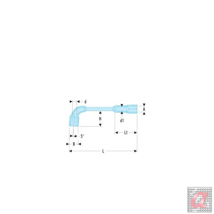 FACOM 75.1/2 LLAVE DE PIPA