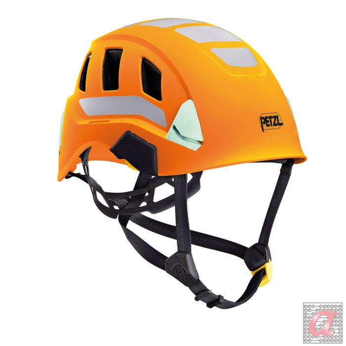 STRATO VENT HI-VIZ HELMET Orange