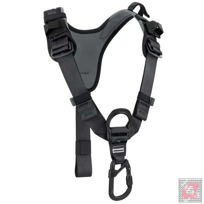 CHEST HARNESS TOP Black