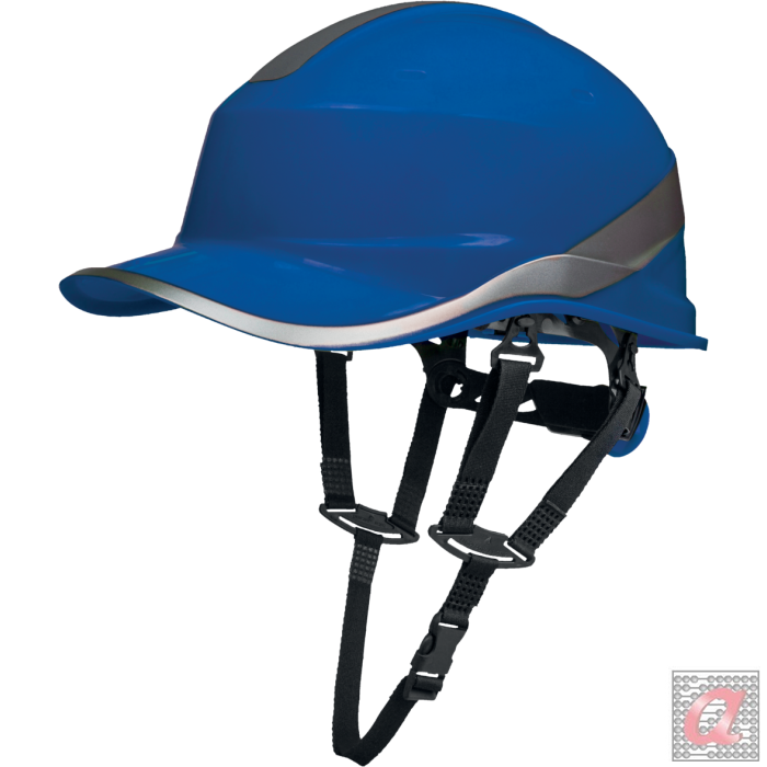 CASCO DE OBRA FORMA DE GORRA DE BASEBALL + BARBOQUEJO - SISTEMA ROTOR