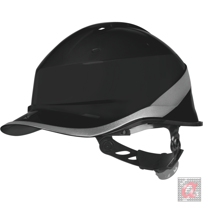 CASCO DE OBRA VENTILADO FORMA DE GORRA DE BASEBALL - AJUSTABLE POR SISTEMA ROTOR