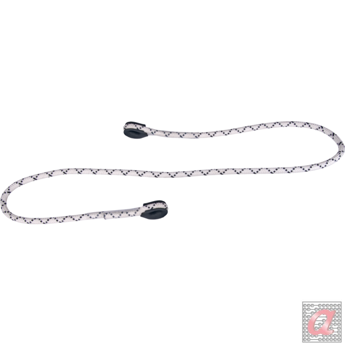 CABESTRO DE CUERDA TRENZADA Ø 10,5 MM, LARGO 2 M, 2 HEBILLAS CON GUARDACABOS