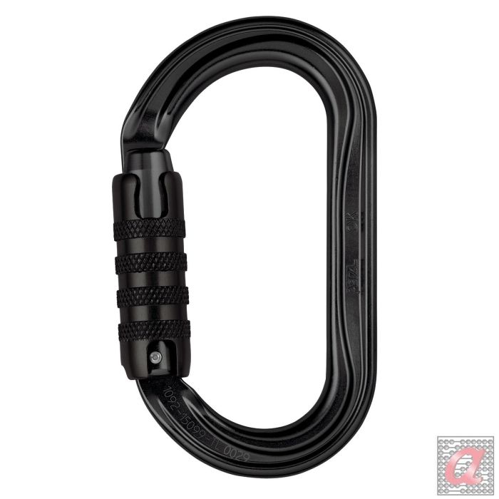 OK TRIACT-LOCK CARABINER Black