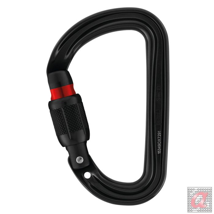 SM'D SCREW LOCK CARABINER Black