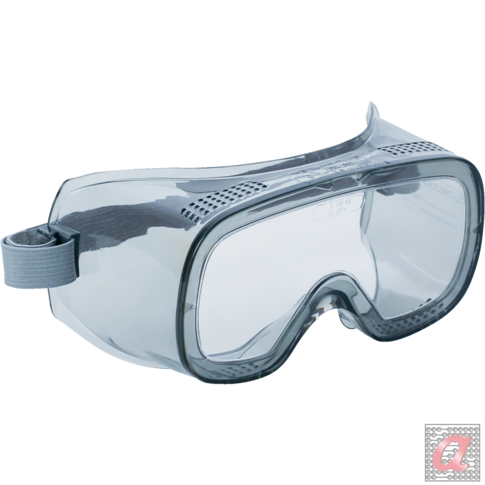 GAFAS PANORÁMICAS DE POLICARBONATO INCOLORO - VENTILACIÓN DIRECTA