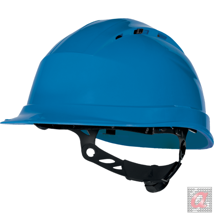 CASCO DE OBRA VENTILADO - AJUSTABLE POR SISTEMA ROTOR