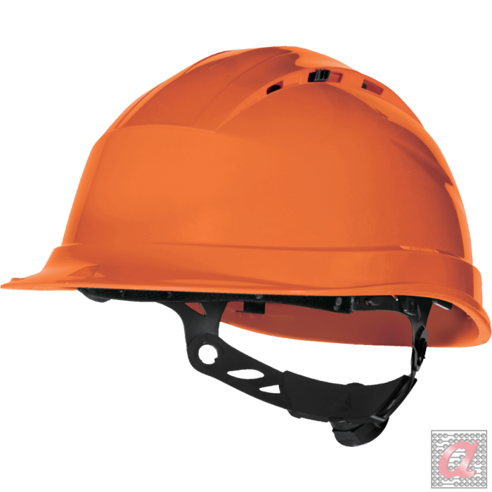 CASCO DE OBRA VENTILADO - AJUSTABLE POR SISTEMA ROTOR