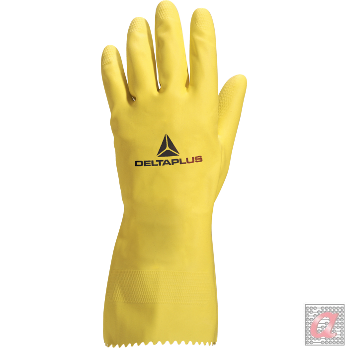 GUANTES PARA LIMPIEZA LÁTEX AMARILLO PICAFLOR 240 - T6/7