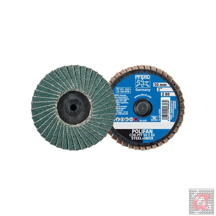 Mini-POLIFAN COMBIDISC, circonio CDR Ø 50 mm Z80 para acero templado