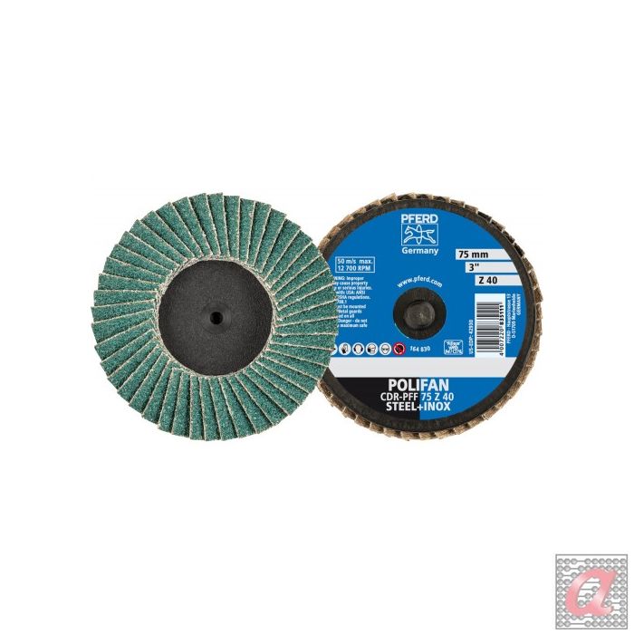 Mini-POLIFAN COMBIDISC, circonio CDR Ø 75 mm Z40 para acero templado