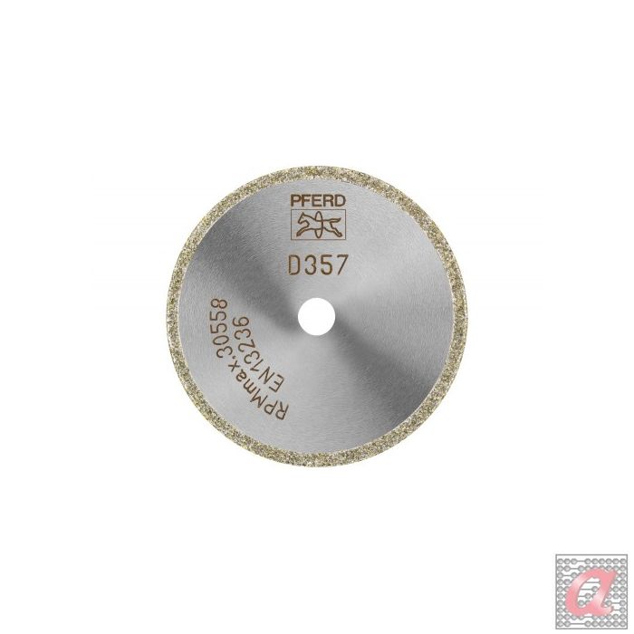 Disco de corte de diamante D1A1R 50x2,0x10,0 mm D357 (basto), recubrimiento continuo para PRFV/PRFC