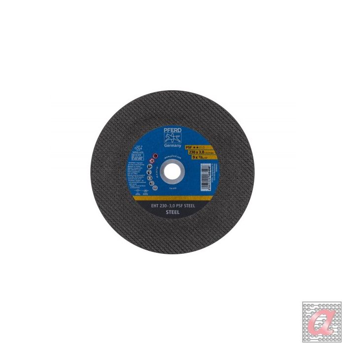 Disco de corte EHT 230x3,0x22,23 mm recto línea universal PSF STEEL para acero