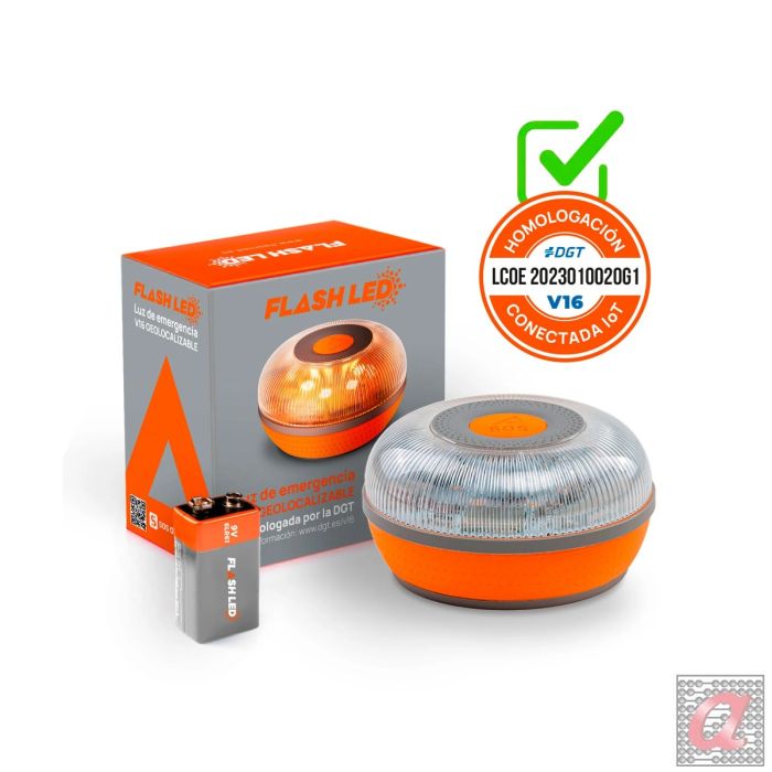 LUZ EMERGENCIA V16 CONECT.S/F