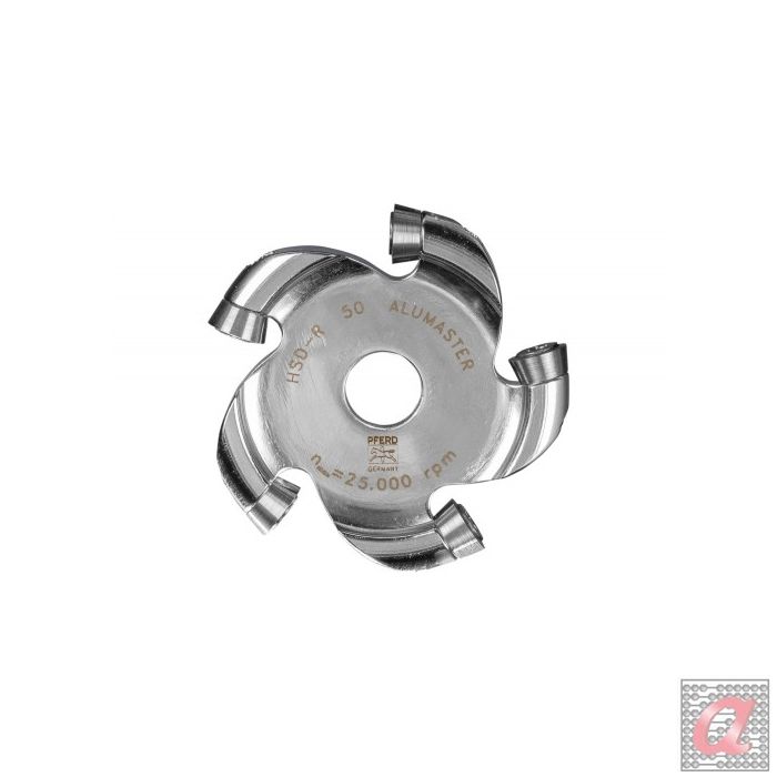 Disco de fresado de alto rendimiento ALUMASTER Ø 49 mm para amoladoras angulares/rectas, mecanizado de aluminio