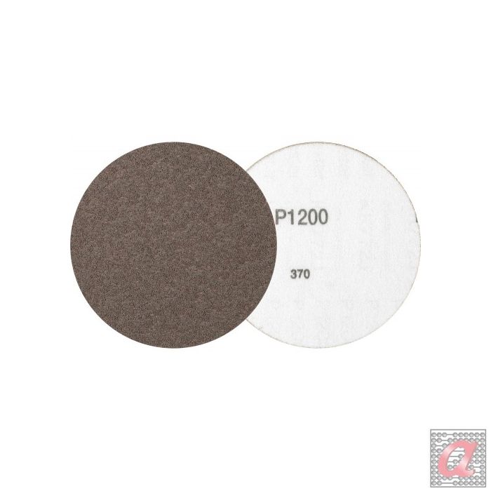 Disco de lija sistema velcro, grano compacto KR Ø 115 mm A1200 CK para lijado fino con amoladora angular