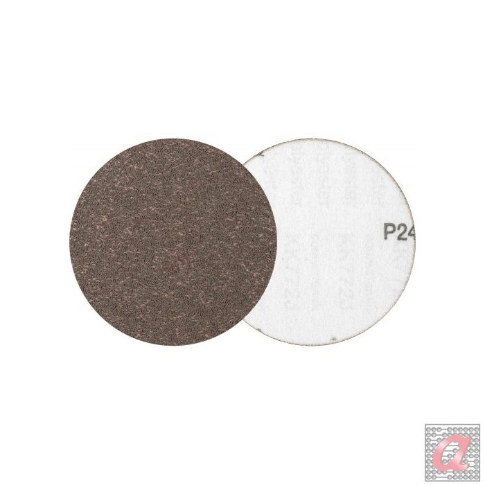 Disco de lija sistema velcro, grano compacto KR Ø 115 mm A240 CK para lijado fino con amoladora angular