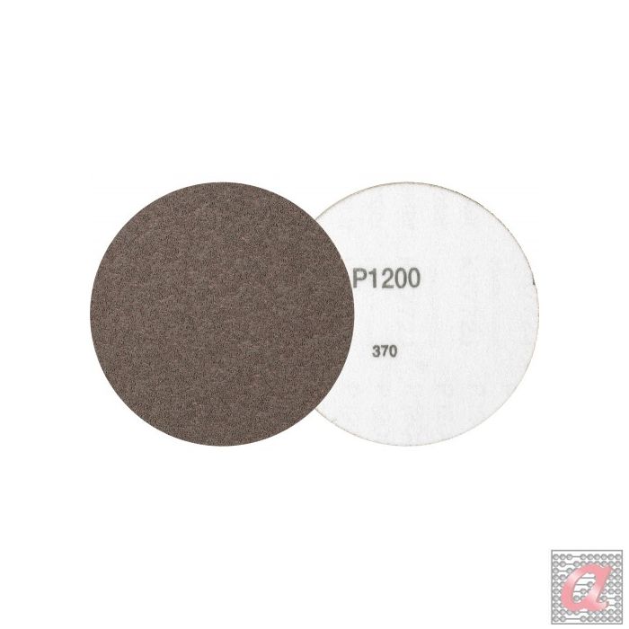 Disco de lija sistema velcro, grano compacto KR Ø 125 mm A1200 CK para lijado fino con amoladora angular