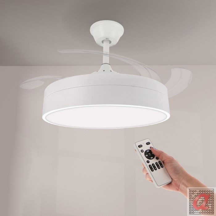 Ventilador de Techo Led Messe Blanco