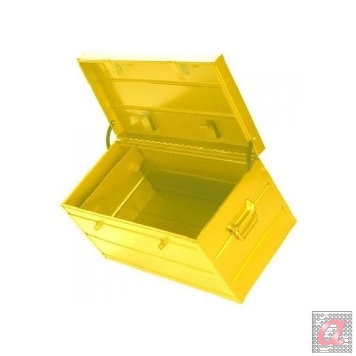 CAJA METALICA AMARILLA 535X290X290