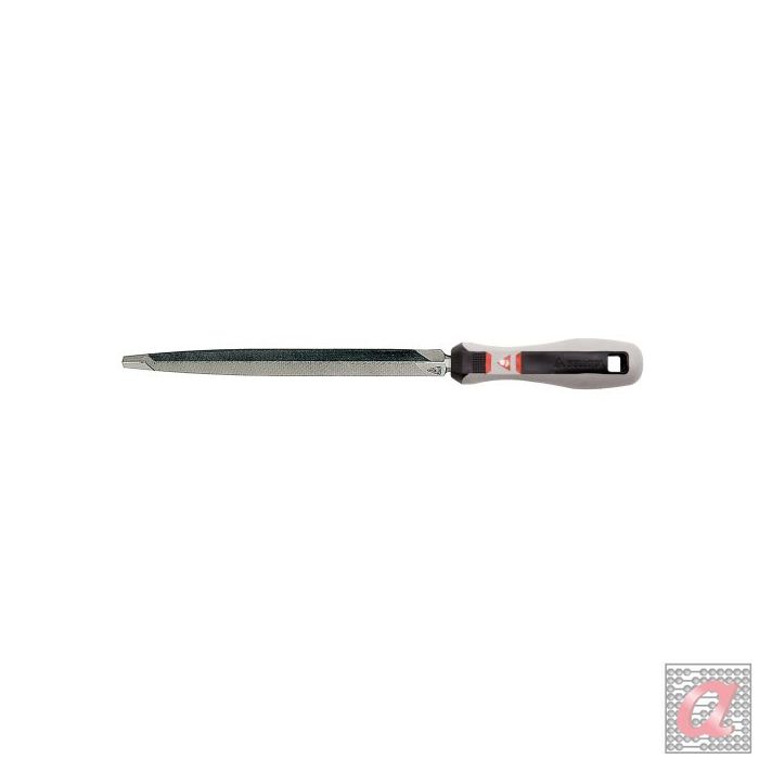 Lima afilado triangular normal para sierra con mango bimaterial / 4042MB