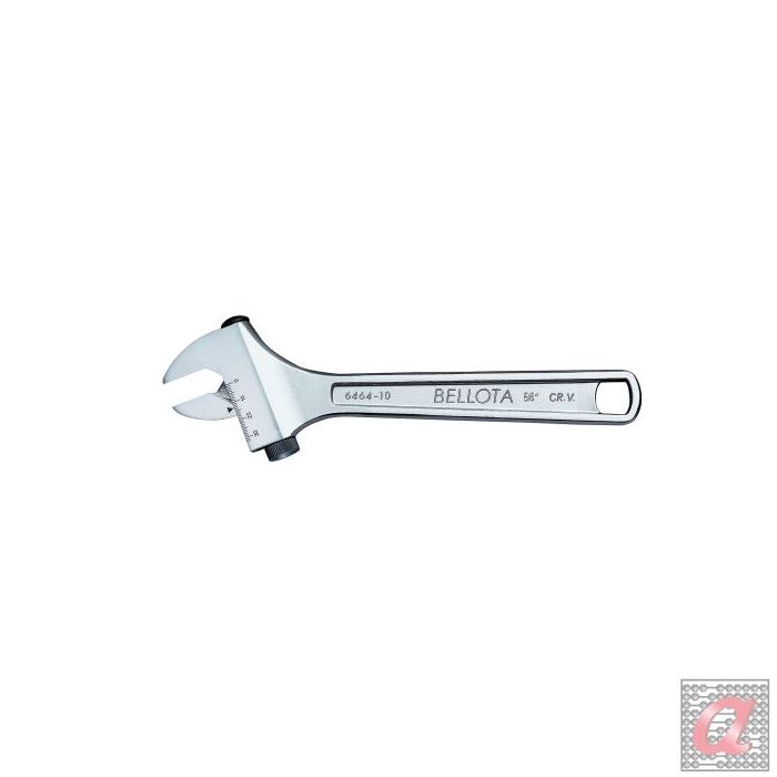Llave ajustable de moleta lateral forjada en acero CrV / 6464