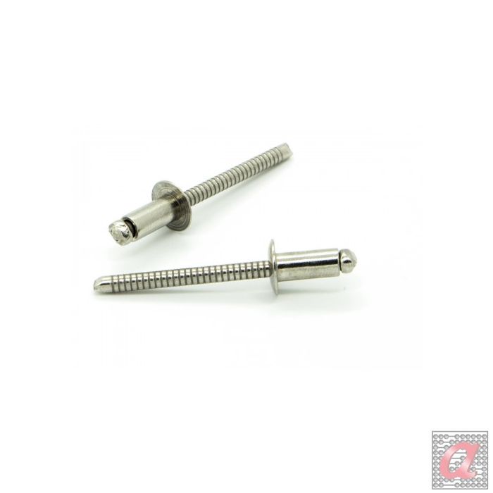 REMACHE ESTANDAR INOX A-2/INOX A-2 CABEZA ALOMADA