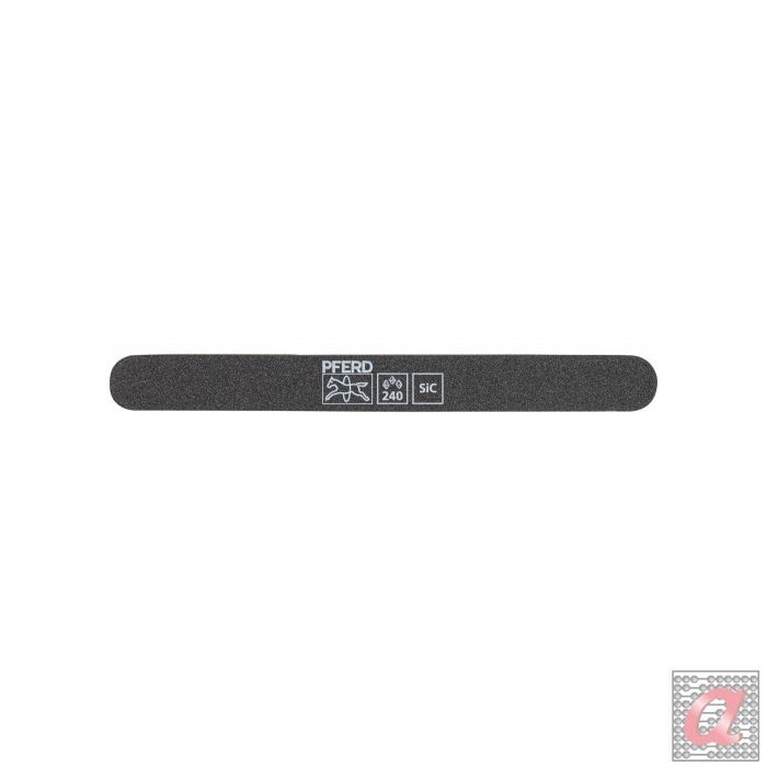 Lima abrasiva flexible SF-R con radio 180x19x5 mm SIC240 para aplicación universal