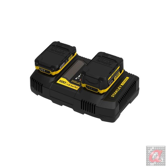 Cargador Dual V20 Li-Ion 18V 4A