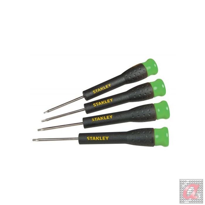 Juego de 4 destornilladores de precisión FATMAX® fijos Torx T6, T7, T8 e T9