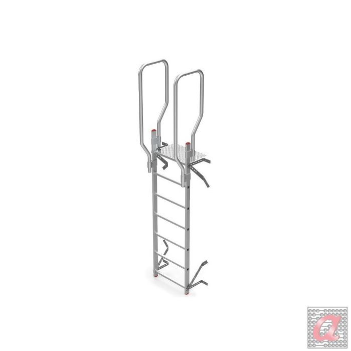 SVS0 | Escalera vertical de seguridad sin jaula de protección